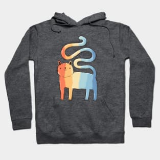 Colorful Cat Hoodie